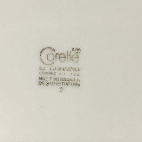 Corelle Citrus 6 salad plates 8.5" double yellow stripe - Picture 5 of 5